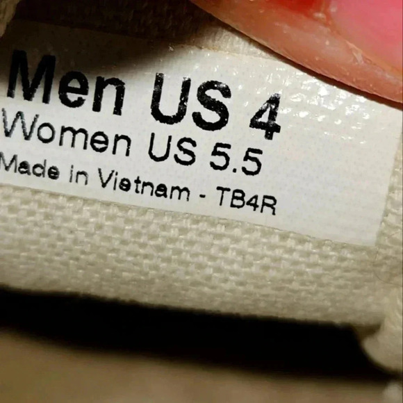 Vans Sneakers Shoes Blue White Gingham Canvas Womens 5.5 Mens 4 - Picture 5 of 5